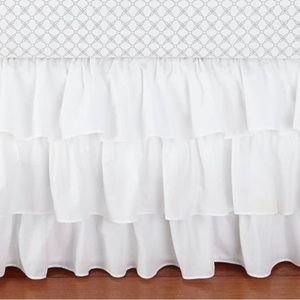 Pottery Barn Ruffle Crib Skirt